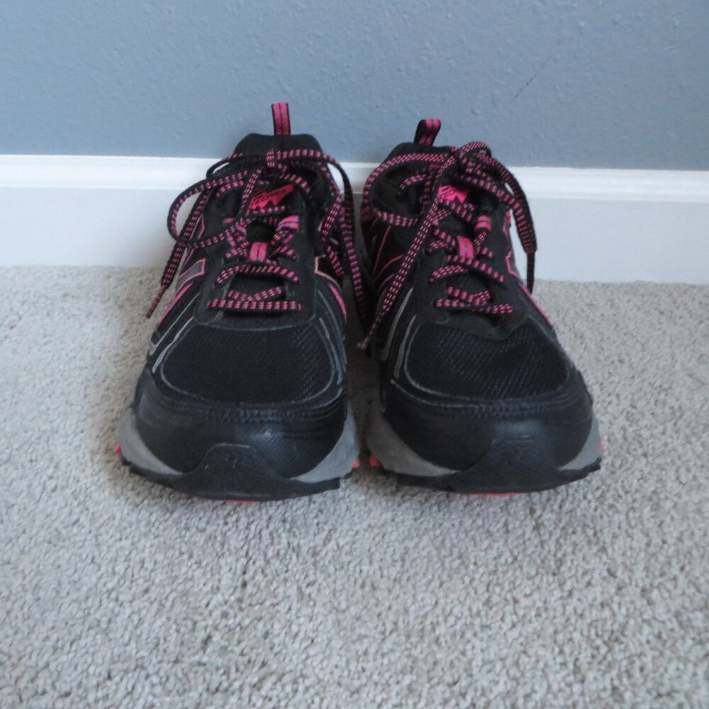New balance All Terrain womens shoes size 8 black/pink trail running #WT410LB5 - Picture 3 of 10